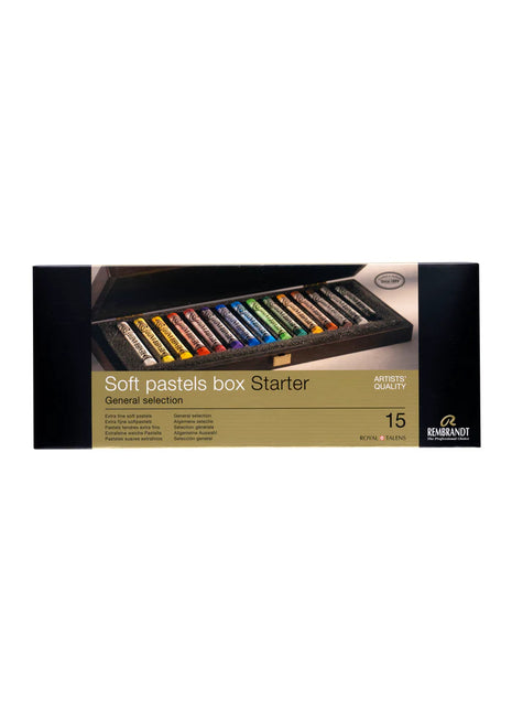 REMBRANDT SOFT PASTEL STARTER BOX 15