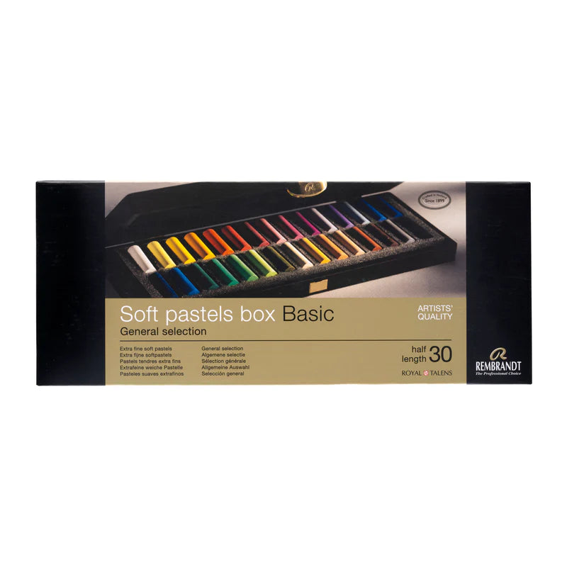 REMBRANDT SOFT BASIC BOX 30 MEZZI PASTELLI