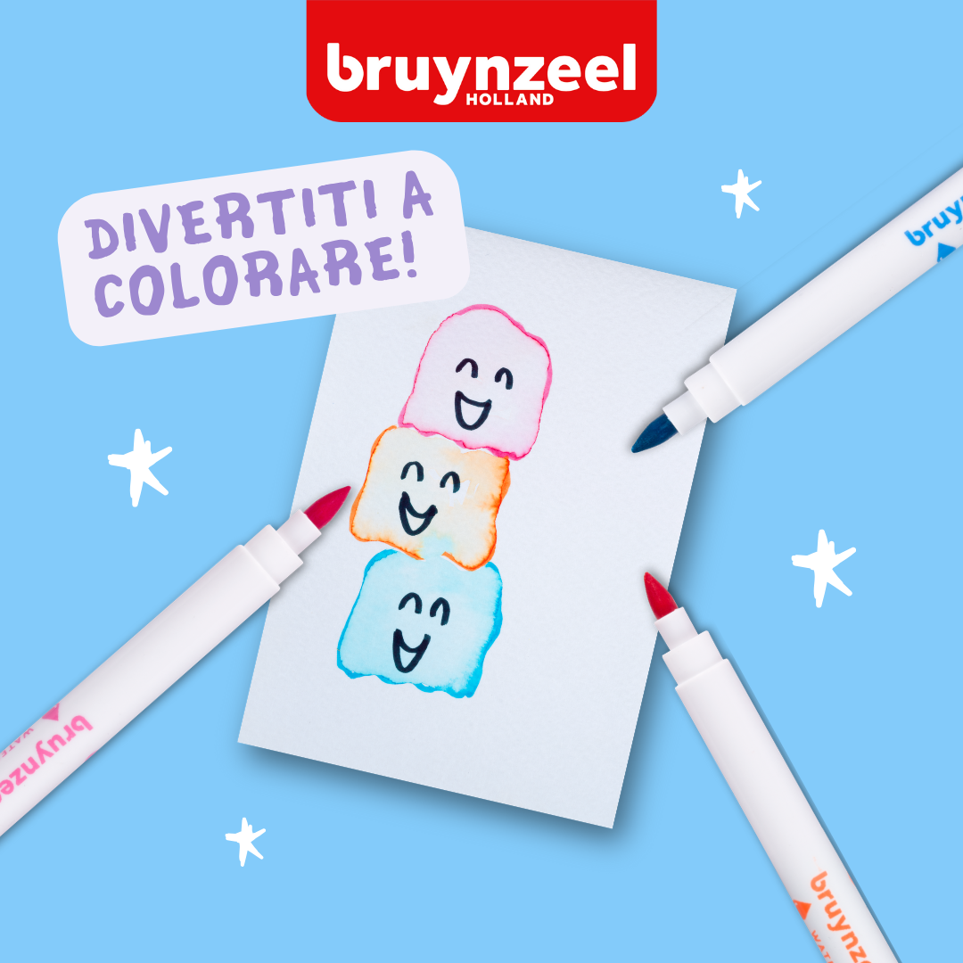 Bruynzeel Pennarelli acquerellabili set 12