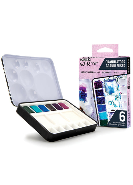 QOR MEZZO GODET COLORI GRANULATI SET 6+6