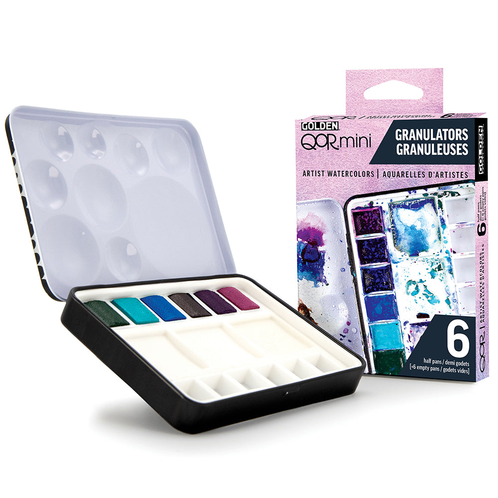 QOR MEZZO GODET COLORI GRANULATI SET 6+6