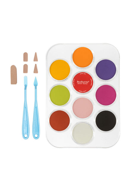 PP giardino fiori colorati 1 set 10