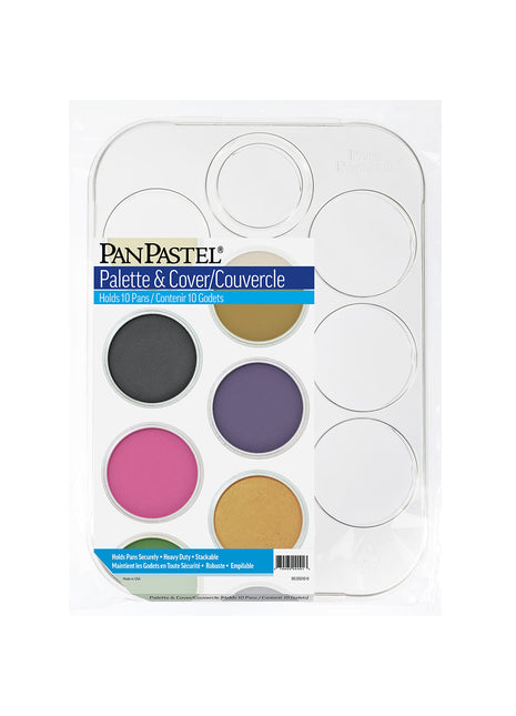 PP tavolozza con coperchio vuoto set 10