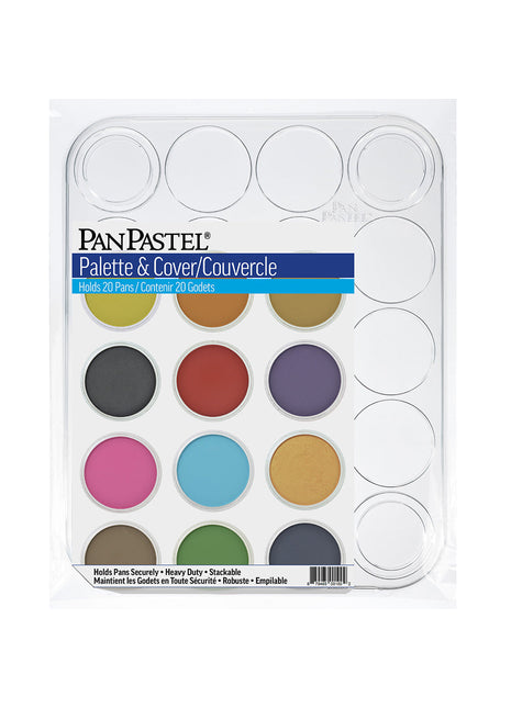 PP tavolozza con coperchio vuoto set 20