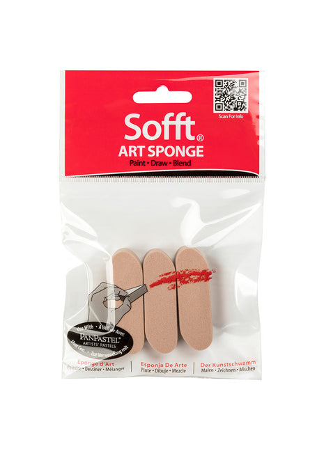 PP spugne rotonde set 3