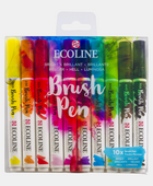 RT ECOLINE BRUSHPEN BRIGHT SET