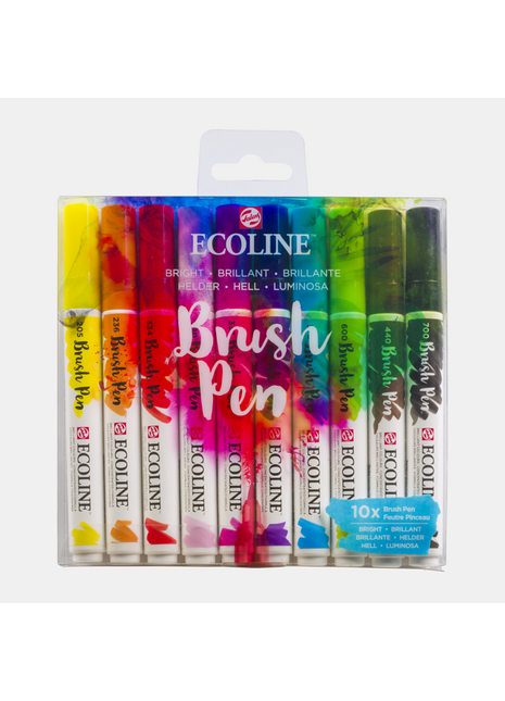 RT ECOLINE BRUSHPEN BRIGHT SET