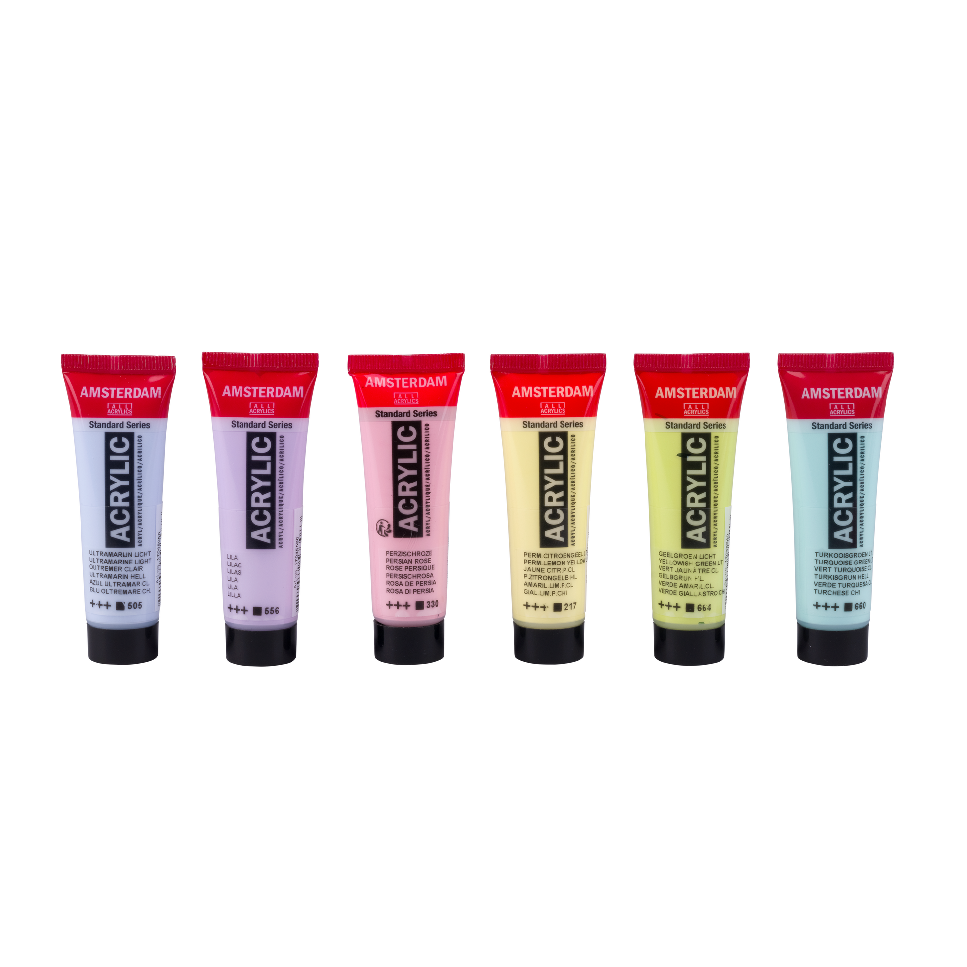 AMSTERDAM COLORI ACRILICI 6X20ML PASTEL