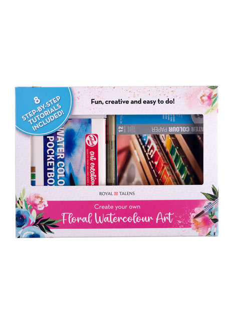 RT FLORAL WATERCOLOUR SET
