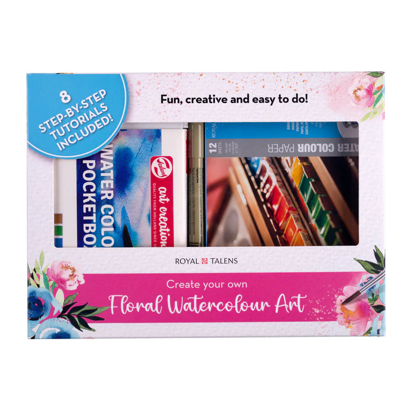 RT FLORAL WATERCOLOUR SET
