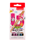 Bruynzeel Pennarelli Glitter set 6