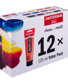 AMSTERDAM VALUE PACK 12x120ml