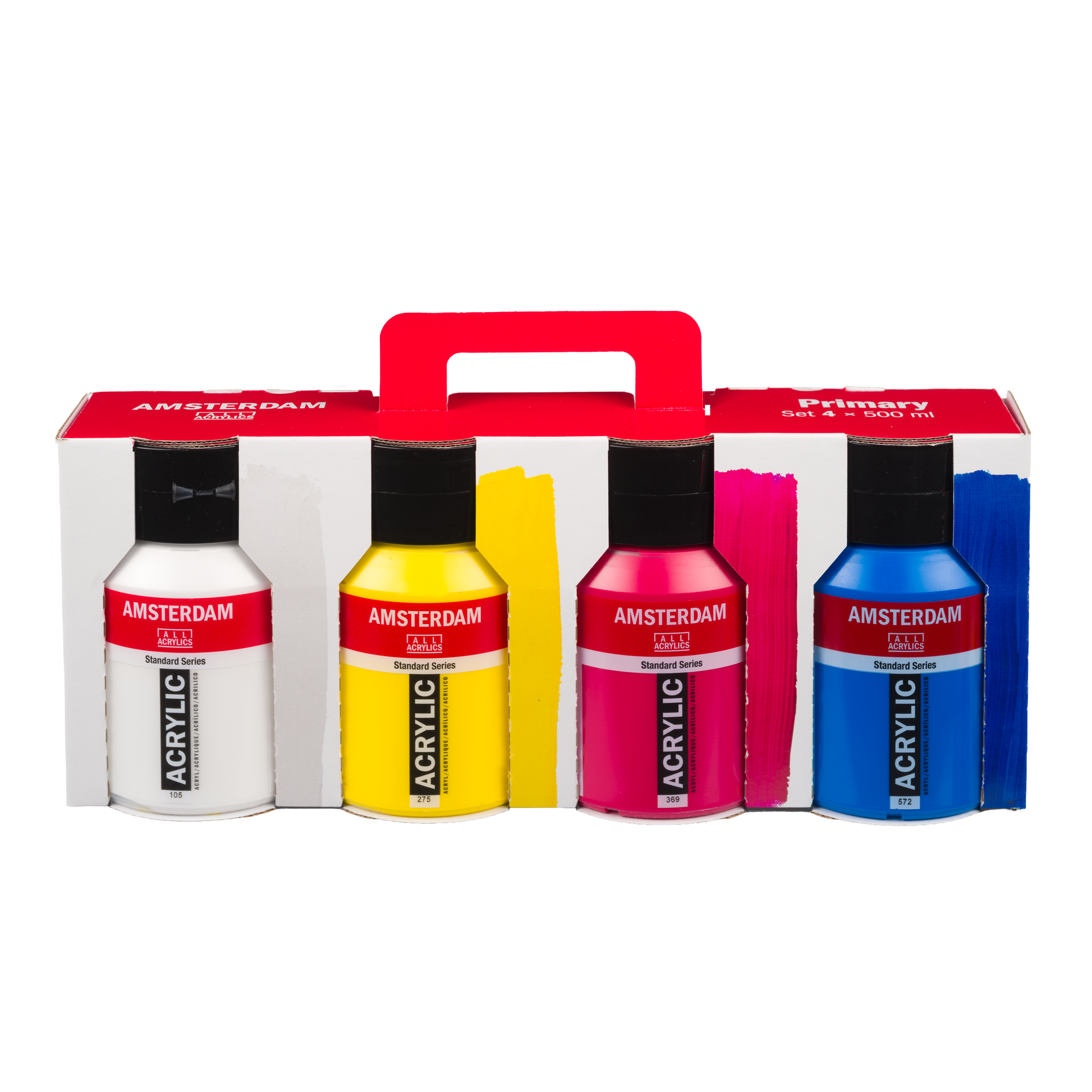 AAC COLORI PRIMARI SET 4x500ML