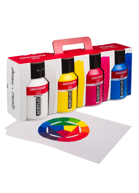 AAC COLORI PRIMARI SET 4x500ML