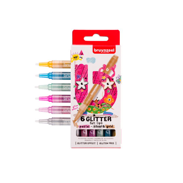 ✨ Pennarelli Glitter Pastello