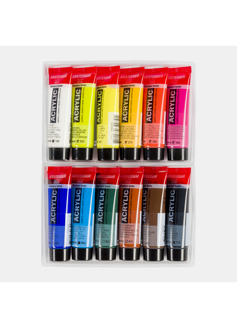 AMSTERDAM COLORI ACRILICI 12X20ML PAESAGGIO