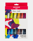 AMSTERDAM COLORI ACRILICI 12X20ML PAESAGGIO