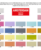 AMSTERDAM COLORI ACRILICI 24X20ML SOFT COLORS