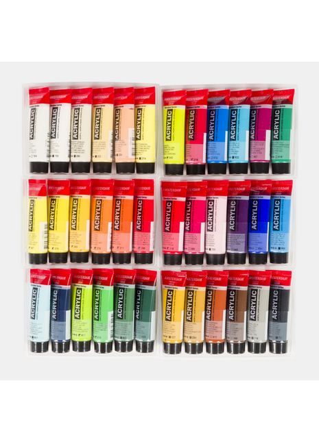 AMSTERDAM COLORI ACRILICI 36X20ML