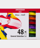 AMSTERDAM COLORI ACRILICI 48X20ML