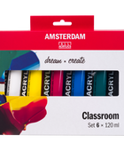 AMSTERDAM COLORI ACRILICI 6X120ML