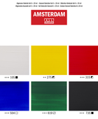 AMSTERDAM COLORI ACRILICI 6X20ML