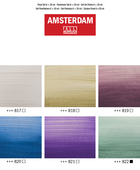 AMSTERDAM COLORI ACRILICI 6X20ML PERLATI