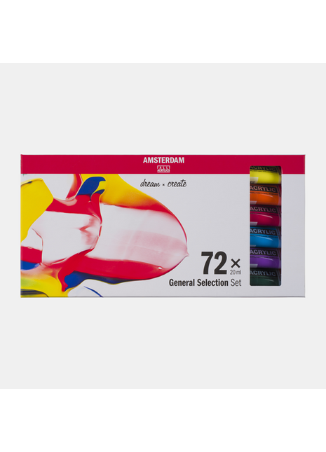 AMSTERDAM COLORI ACRILICI 72X20ML
