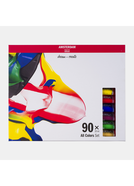 AMSTERDAM COLORI ACRILICI 90X20ML