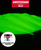 AMSTERDAM MEDIUM FLUORESCENTE 122