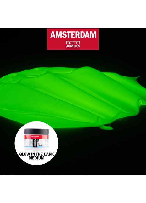 AMSTERDAM MEDIUM FLUORESCENTE 122