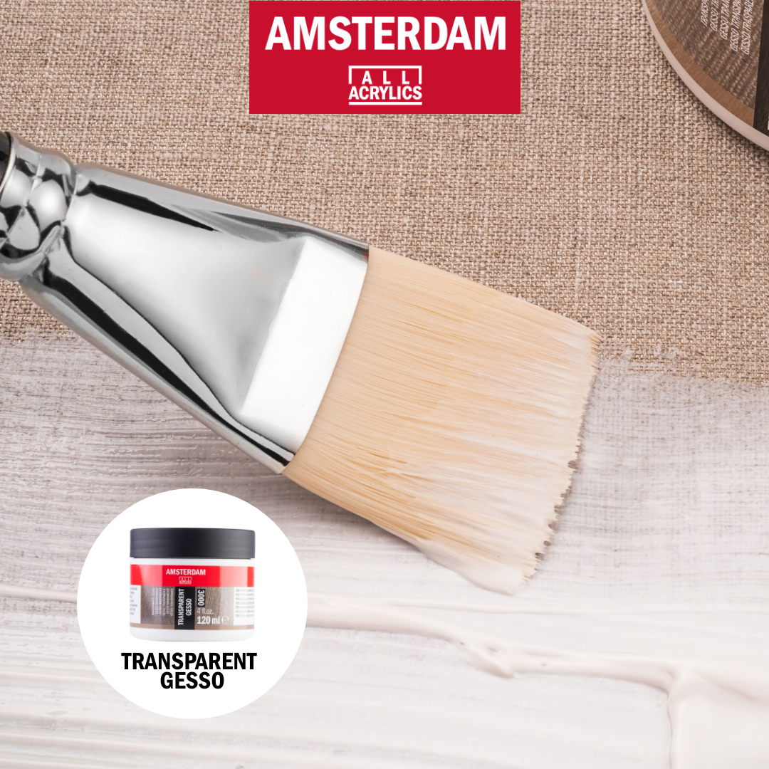 AMSTERDAM GESSO TRASPARENTE 3000