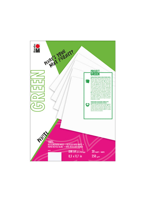 GREEN BLOCCO CARTA A4