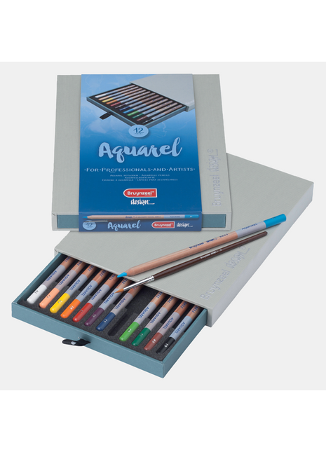 BR DESIGN MATITE ACQUARELLABILI SET 12