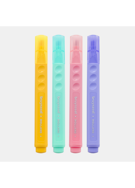 BR EVIDENZIATORI SET 4 PASTEL