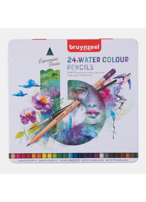 BR EXPRESSION WATERCOLOR SET 24