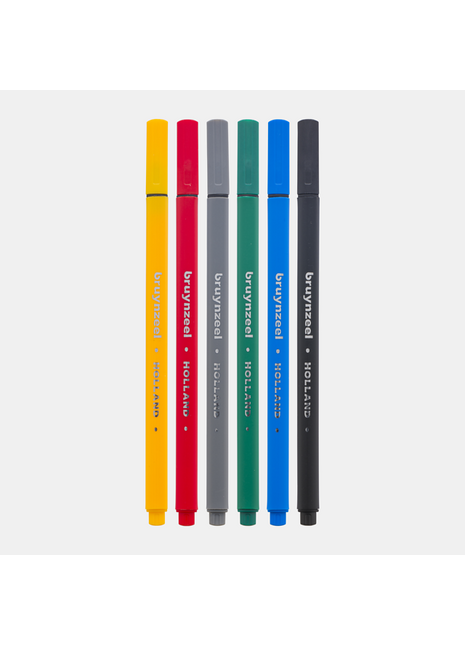 BR FINELINER BASIC SET 6