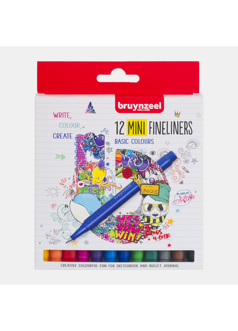 BR FINELINER MINI SET 12