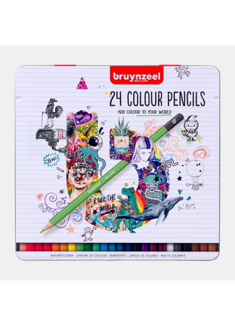 BR MATITE COLORATE SET 24