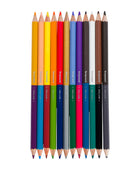 BR MATITE COLORATE DOPPIA PUNTA SET 12