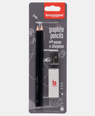 BR MATITE GRAFITE SET 2 GOMMA+TEMPERINO