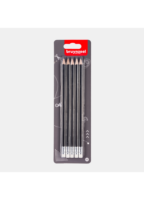 BR MATITE GRAFITE SET 5 HB