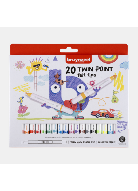 BR PENNARELLI DOPPIA PUNTA SET 20