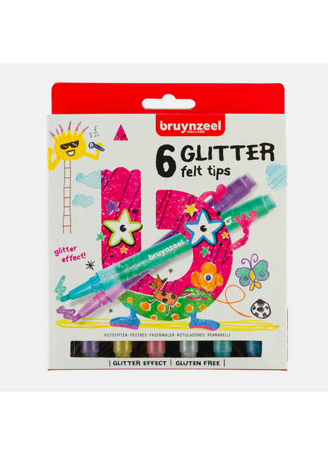 BR PENNARELLI GLITTER SET 6