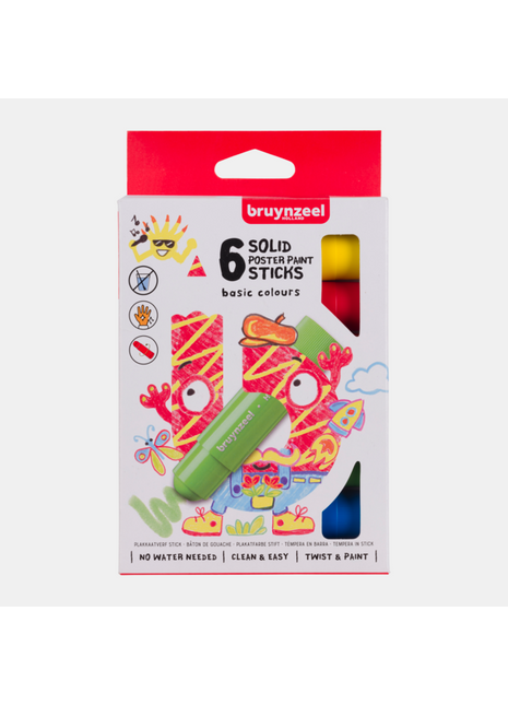 BR SOLID STICK SET 6 BASIC