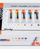 COBRA COLORI AD OLIO IDROSOLUBILI STUDY SET 5X40ML