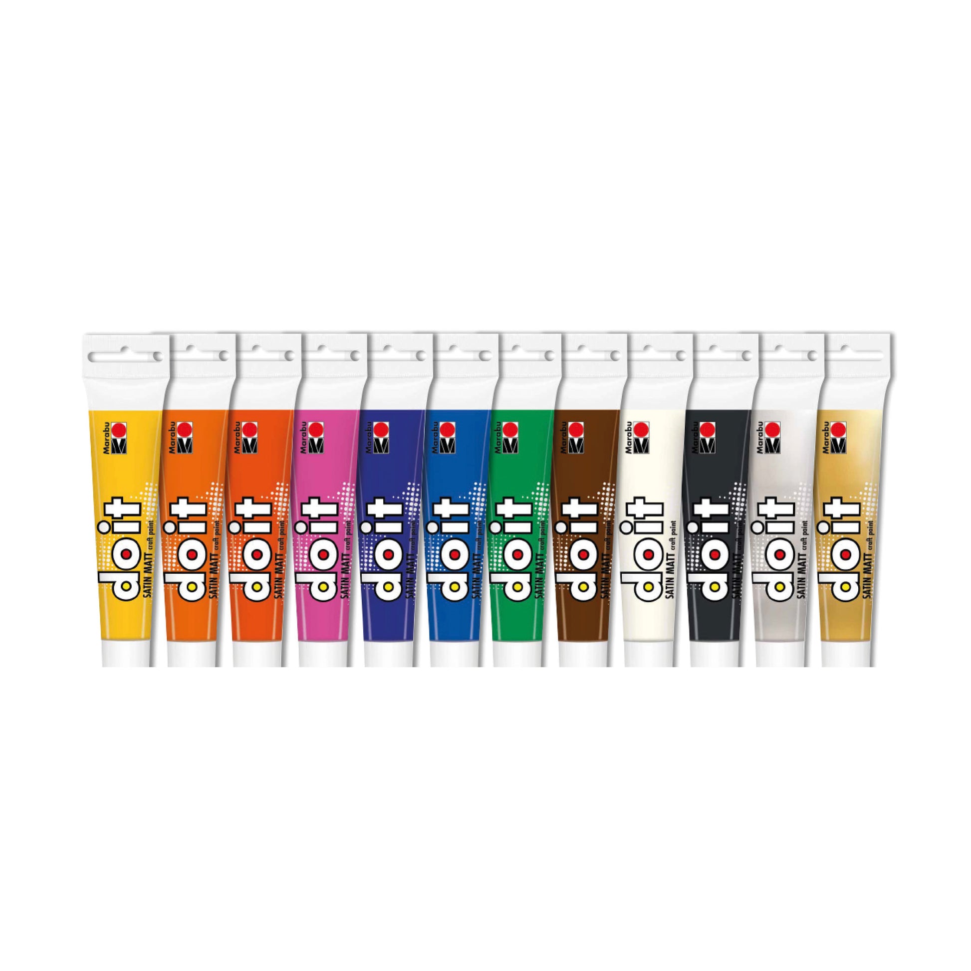 DO IT CRAFT PAINT COLORE ACRILICO SET 12