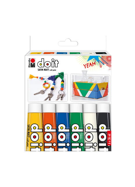 DO IT CRAFT PAINT COLORE ACRILICO SET 6