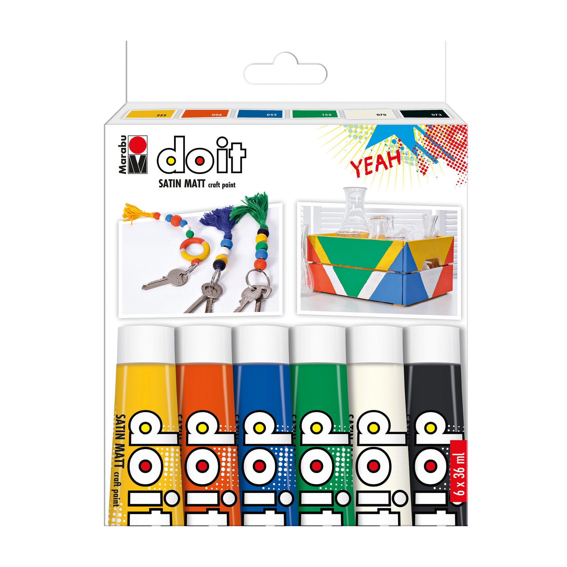 DO IT CRAFT PAINT COLORE ACRILICO SET 6