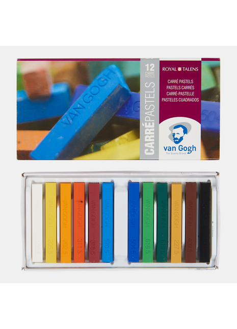 GCP PASTELLI CARRÈ SET 12